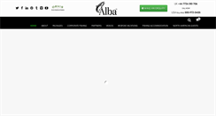 Desktop Screenshot of albagamefishing.com