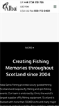 Mobile Screenshot of albagamefishing.com